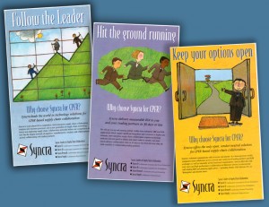B2B Direct Mail Postcard Series