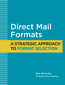 Direct Mail Formats - cover