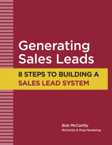 Sales Leads - 8 steps - cover