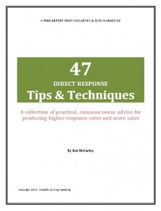 47 Direct Response Tips & Techniques